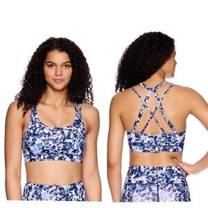 GAIAM Crisscross Back Sports Bra
